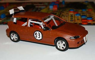 Illustration for article titled It Had To Happen Someday: 24 Hours Of LeMons 1:24 Scale Model!